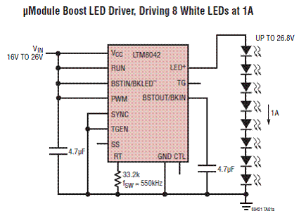 LTM8042设计的uModuleLED串驱动方案,第7张