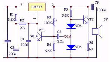 [图文]用LM317制作的功放电路,第2张