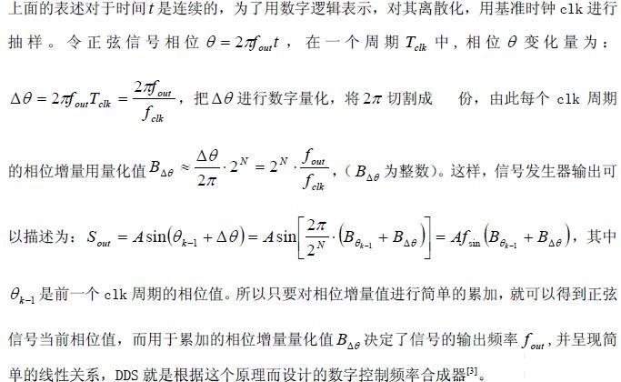 基于模型的DDS芯片设计与实现,DDS 的基本原理,第2张