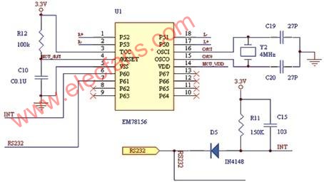 MCU接口电路(EMP78156单片机),第2张