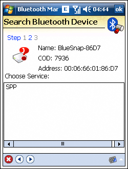 Bluetooth to 1-Wire communicat,Windows Mobile pairing procedure,第27张