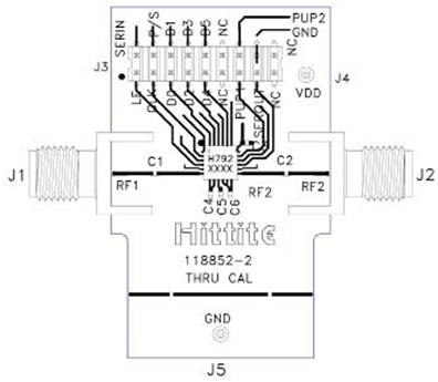 基于HMC792LP4E的DC-6GHz数字衰减设计方案,第5张