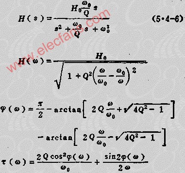 二阶有源滤波器的传输函数,第5张
