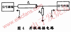 高速DSP系统的电路板级电磁兼容性设计,并联端接电路 www.elecfans.com,第5张