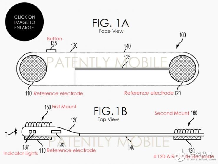 谷歌新专利 穿戴式心电图设备,第4张
