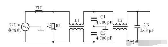 EMI滤波器常见电路解析,第2张