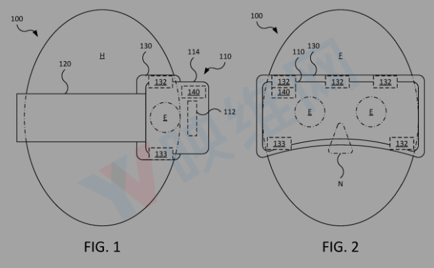 苹果AR头显专利曝光 可用面部传感器测量心率、温度、脑活动等,苹果AR头显专利曝光 可用面部传感器测量心率、温度、脑活动等,第2张