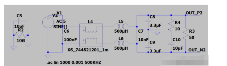 如何用LTspice对EMC滤波器进行精确的仿真模拟,第11张