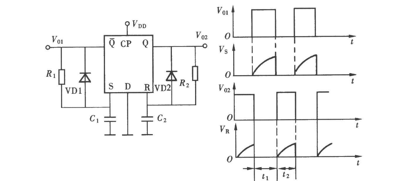 D触发器组成的多谐振荡器电路,4443-1.jpg,第2张