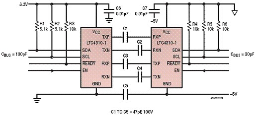 基于LTC4310设计的绝缘双向I2C总线通信技术,基于LTC4310设计的绝缘双向I2C总线通信技术,第6张