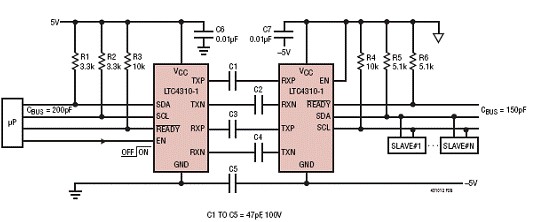 基于LTC4310设计的绝缘双向I2C总线通信技术,基于LTC4310设计的绝缘双向I2C总线通信技术,第7张