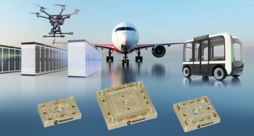 Microchip推出首款通过航空航天认证的无基座电源模块产品系列，提高飞机电气系统效率,第2张