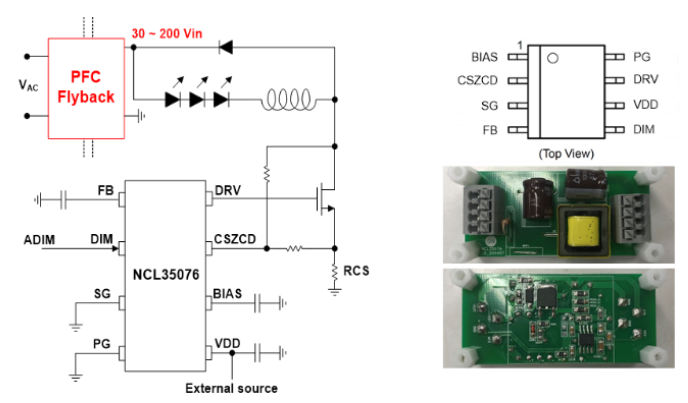 基于NCL35076或NCL30076的高能效、高精度、高可靠性的可调光LED照明降压方案,pYYBAGFMIPeASV1wAAHlbsdZPsw119.png,第2张