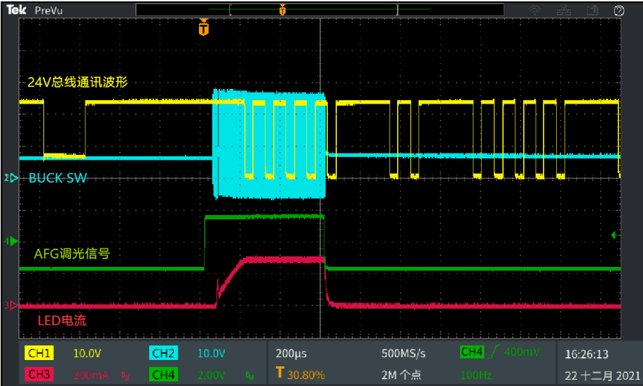 干货分享|如何使用示波器、AFG和万用表测试LED 驱动器的调光线性度？,pYYBAGHx8_CAFyO7AAFnlPg3Nao005.png,第8张