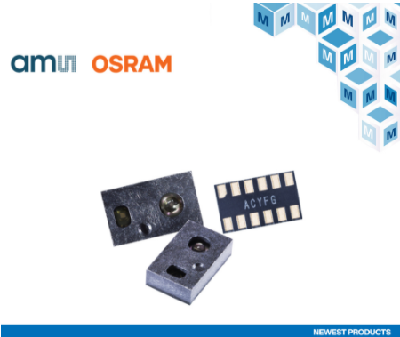 贸泽开售ams OSRAM TMF8820、TMF8821 和TMF8828多区飞行时间传感器,第2张