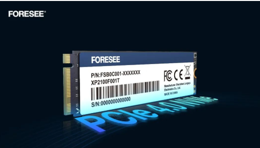 FORESEE发布首款PCIe Gen 4×4 SSD，XP2100读取性能可达5300MBs,pYYBAGJBUpyANkNlAAF3OSBf6po615.png,第3张
