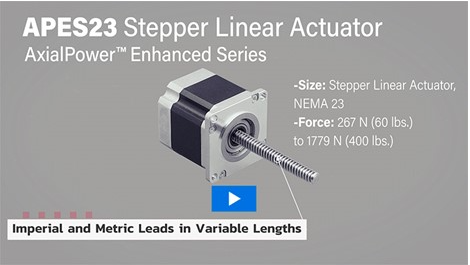 ElectroCraft公司推出NEMA23，扩充了AxialPower直行程执行器产品系列,第2张