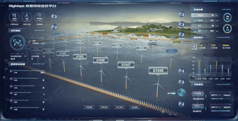 图扑软件数字孪生创新海上风电运维模式 | 向海图强 奋楫争先,036e11765cf5415e91be72167728e306.gif,第7张