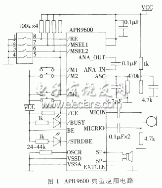 APR9600在电话遥控系统中的应用,第3张