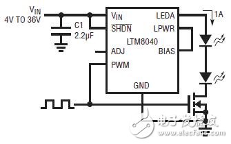 拥有高集成度和丰富特性集的μModule驱动器让LED驱动变得更容易,高集成度和丰富特性集的μModule驱动器让LED驱动变得更容易,第5张