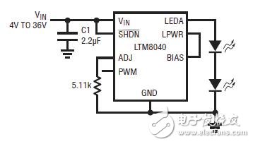 拥有高集成度和丰富特性集的μModule驱动器让LED驱动变得更容易,高集成度和丰富特性集的μModule驱动器让LED驱动变得更容易,第4张