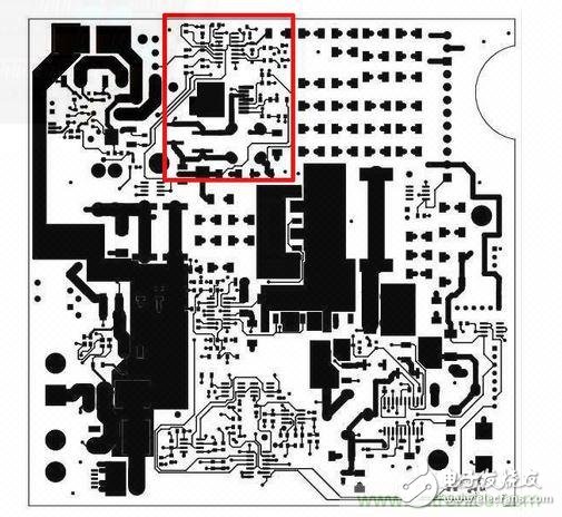 5个设计故事告诉你：产品成功的关键—PCB设计,这是自动测试设备的PCB，因为事先了解过那颗SEPIC转换器（以红框标示），我的设计第一次就成功。,第2张