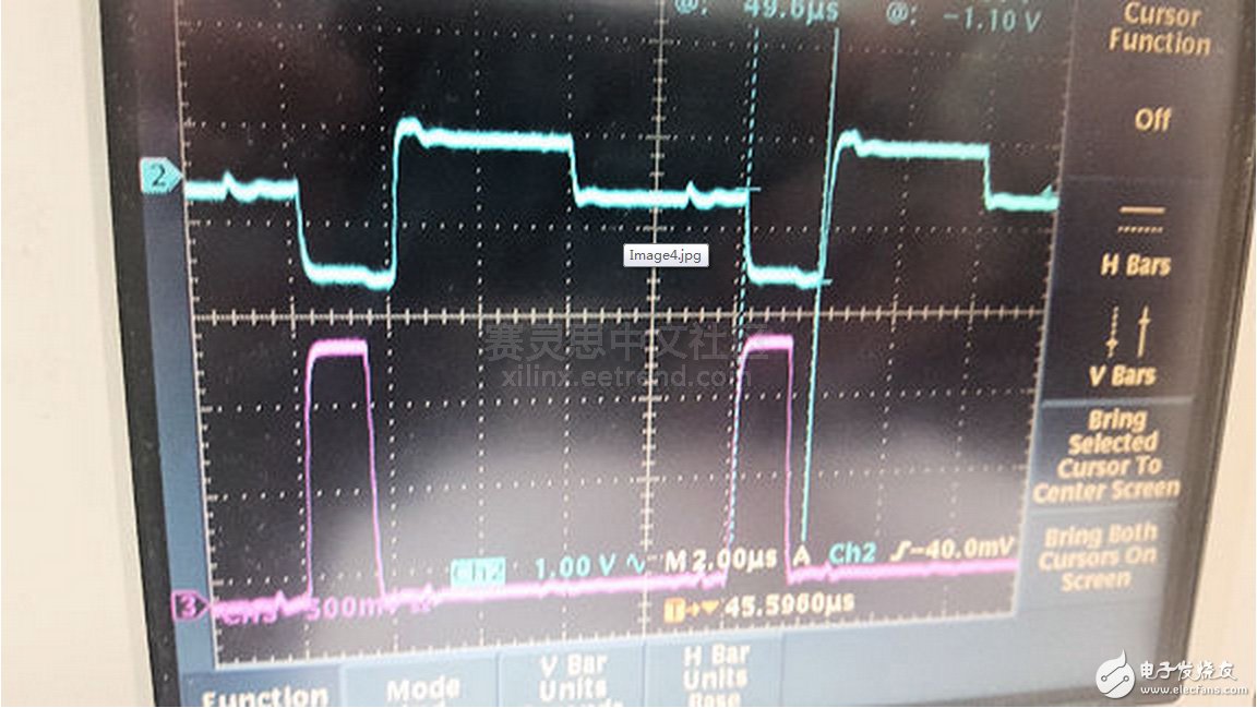 基于Zynq SoC增强CCD图像传感器性能,图4 实验室捕捉到CCD输出的第一个波形,第5张