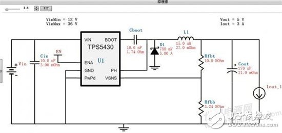 TI WEBENCH：如何设计TPS5430的应用电路？,TI WEBENCH：如何设计TPS5430的应用电路？,第10张