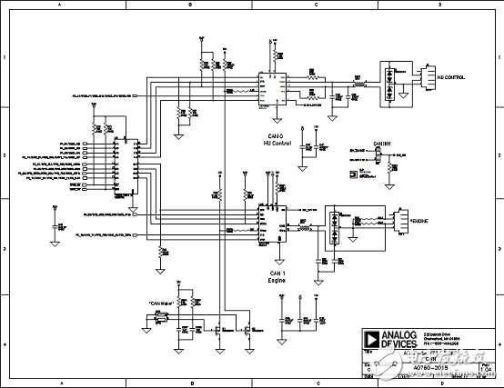 ADSP－SC57xSHARC双核处理器解决方案（特性,框图,电路图）,ADSP－SC57xSHARC双核处理器解决方案（特性,框图,电路图）,第17张