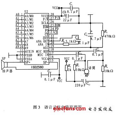 基于AT89C52单片机的语音录放系统实现,第4张