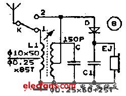 30个无电源收音机电路-无线电工程师的学习途径,30个“无电源收音机”电路-适合刚刚接触电子技术的折腾,第9张