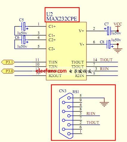 STC开发板自制实例,自制STC单片机开发板电路图,第5张