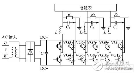 基于FPGA的谐波电压源离散域建模与仿真, 谐波电压源装置主电路,第2张