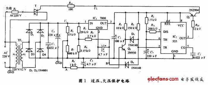 Protel 99SE在过压欠压保护电路设计中的应用,过压欠压保护电路,第2张