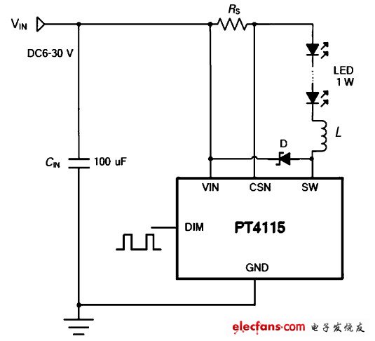 LED灯具智能驱动系统设计,图2 LED射灯驱动电路,第3张