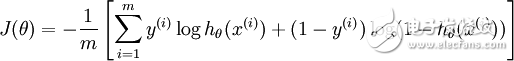 机器学习中几种常见回归函数的概念学习,egin{align}J(	heta) = -frac{1}{m} left[ sum_{i=1}^m y^{(i)} log h_	heta(x^{(i)}) + (1-y^{(i)}) log (1-h_	heta(x^{(i)})) ight]end{align},第5张