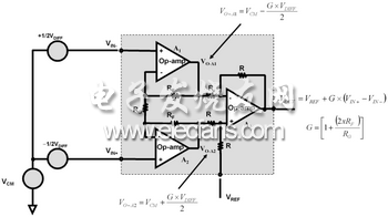 INA共模范围难题探讨,三运放仪表放大器,第2张
