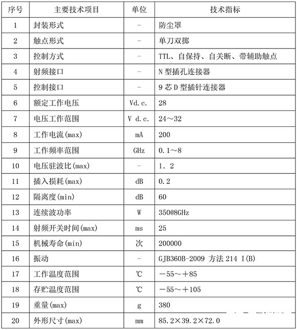 浅谈机载大功率射频同轴继电器的工作原理及设计方案分析,第2张