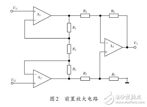 基于DSP的X射线能谱数据采集系统的设计方案,前置放大电路,第3张