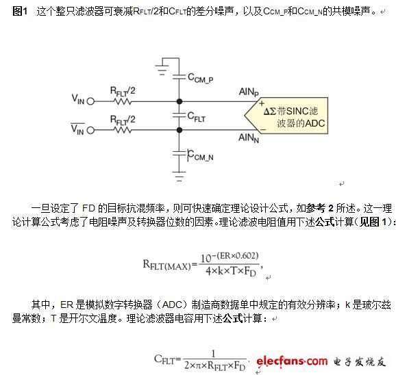 Delta-sigma数据转换器的抗混滤波器设计方案,带有模式抑制电路的Delta-sigma抗混滤波器,第2张