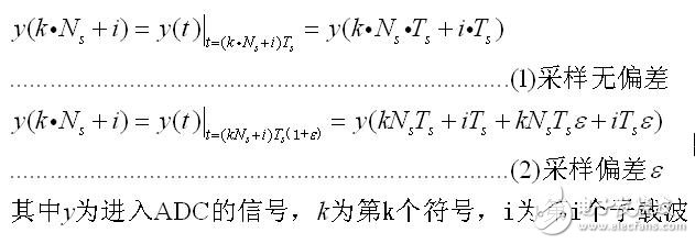 OFDM通信系统中采样时钟同步的System Generator实现,基本原理,第2张