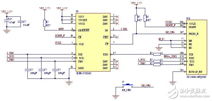 Xilinx Spartan-3系列FPGA的配置电路,Xilinx Spartan-3系列FPGA的配置电路,第3张