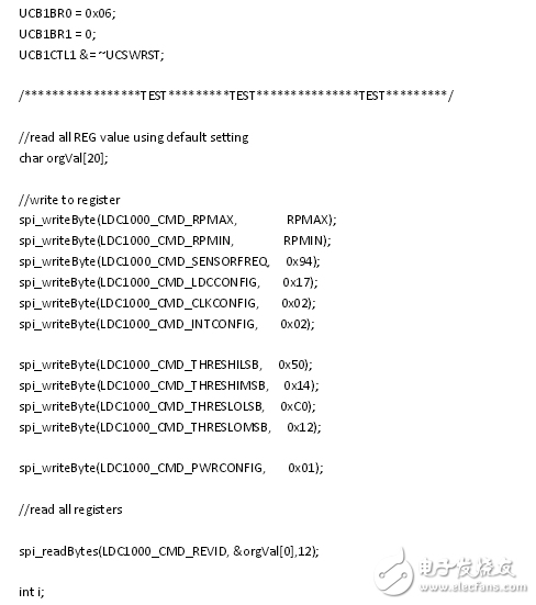 如何用MSP430F5529驱动AY-LDC1000,AY-LDC1000,第6张