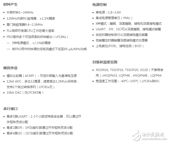 LPC800 dip8封装各项参数指标介绍,LPC800 dip8封装各项参数指标介绍,第9张