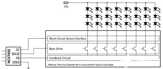 浅谈On Semi NCV7692汽车LED灯电流控制的解刨,[原创] On Semi NCV7692汽车LED灯电流控制解决方案,第3张