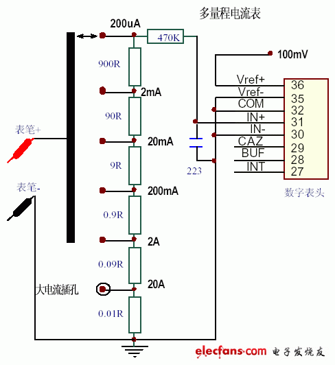 测量仪表基础（一）：数字电压表，7106／7107数字表头的应用,tc7106_5.gif,第4张