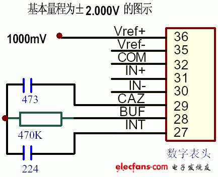 测量仪表基础（一）：数字电压表，7106／7107数字表头的应用,tc7106_8.gif,第3张