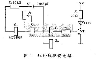 新型光传感器实用放大电路实现,红外线驱动电路,第2张