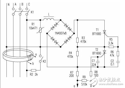 漏电断路器工作原理_漏电断路器接线图及漏电断路器和空气开关的区别,漏电断路器工作原理_漏电断路器接线图及漏电断路器和空气开关的区别,第2张