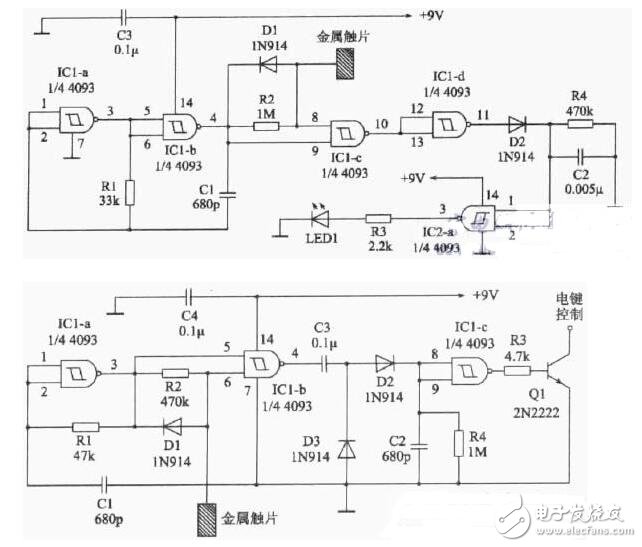 触摸按键开关_触摸按键开关原理图_触摸开关如何接线,触摸按键开关_触摸按键开关原理图_触摸开关如何接线 ,第6张